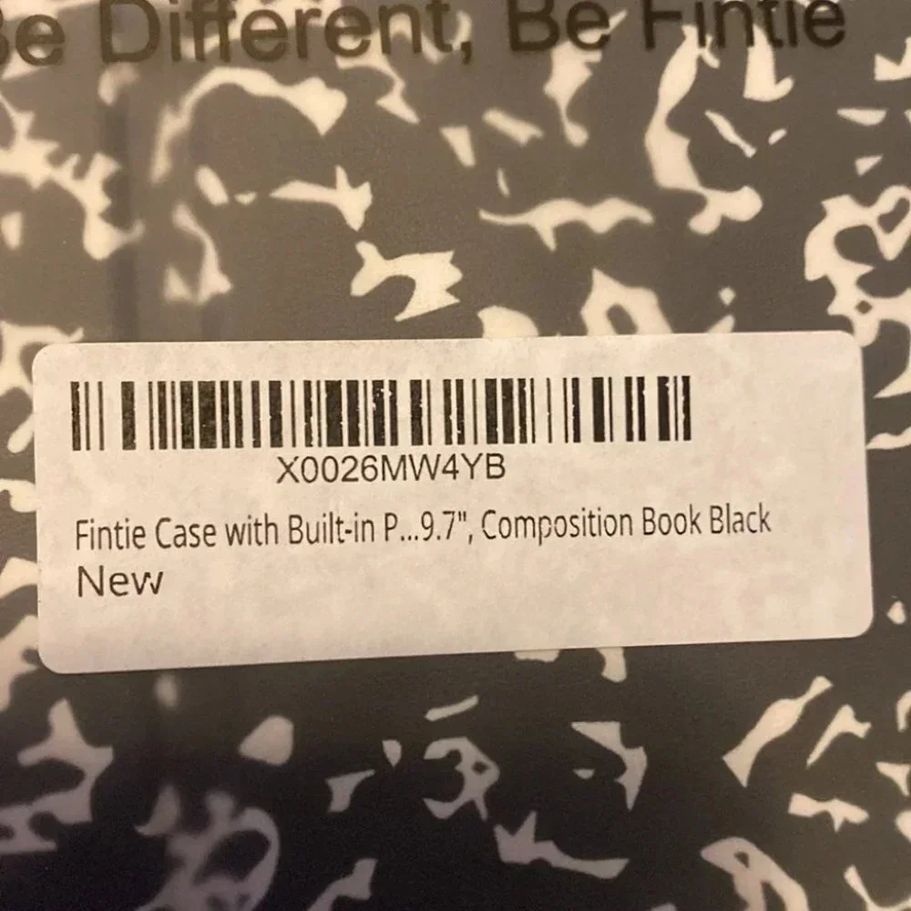 NWT Composition Book Tablet Case 9.7”